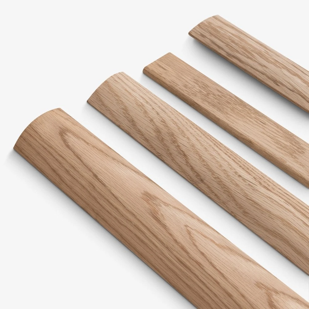 Liberty Floors 19mm Solid Oak Unfinished End Profile Door Bar (2.7m) - Image 2