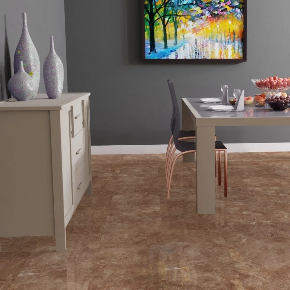 Liberty Floors Agios Maro - Lustre Stone 8mm High Gloss Laminate Flooring (225702) - Image 3