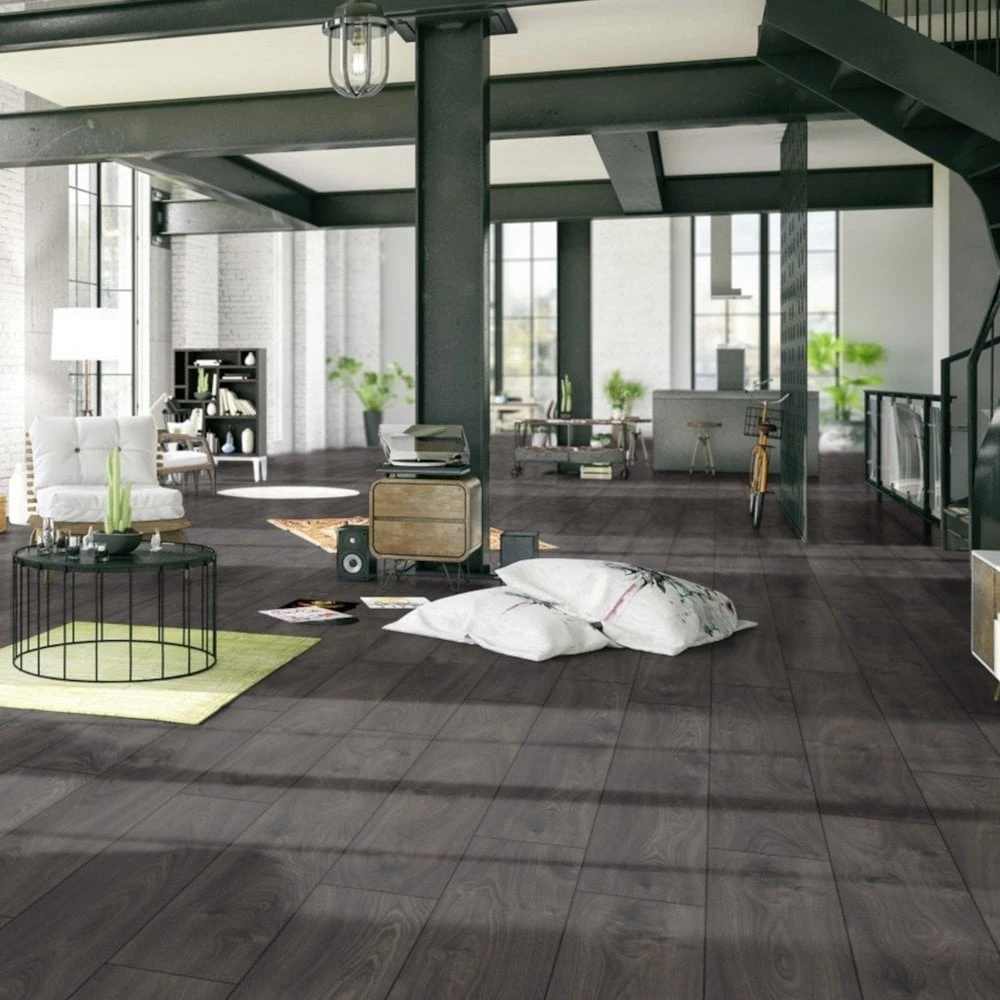 Swiss Krono Arosa Oak - Solid Chrome 12mm Laminate Flooring (218894) - Image 8