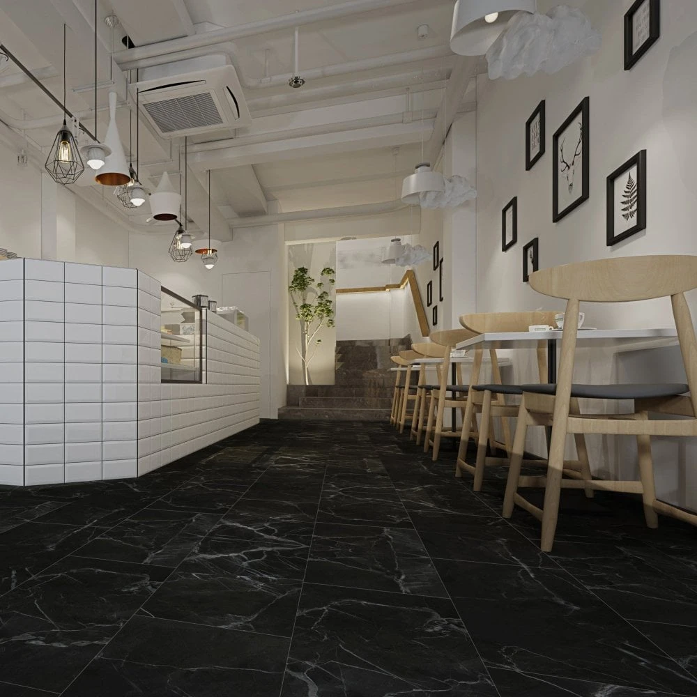 Liberty Floors Black Marble - Prima 5mm Rigid Core Vinyl Flooring (246858) - Image 4