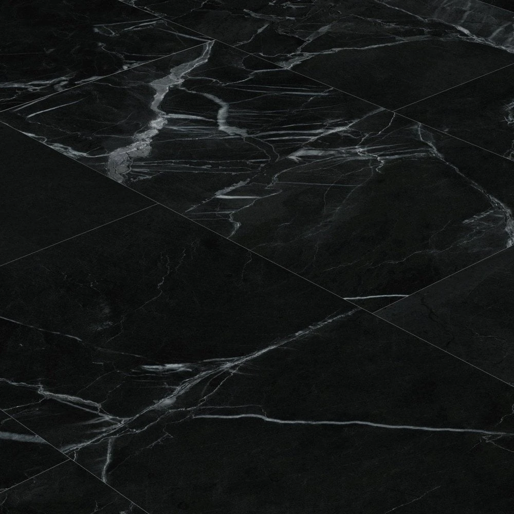 Liberty Floors Black Marble - Prima 5mm Rigid Core Vinyl Flooring (246858) - Image 2