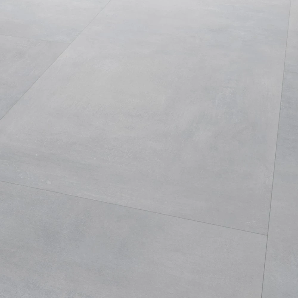 Liberty Floors Concrete Grey - Lustre 8mm High Gloss Laminate Flooring (217057) - Image 2