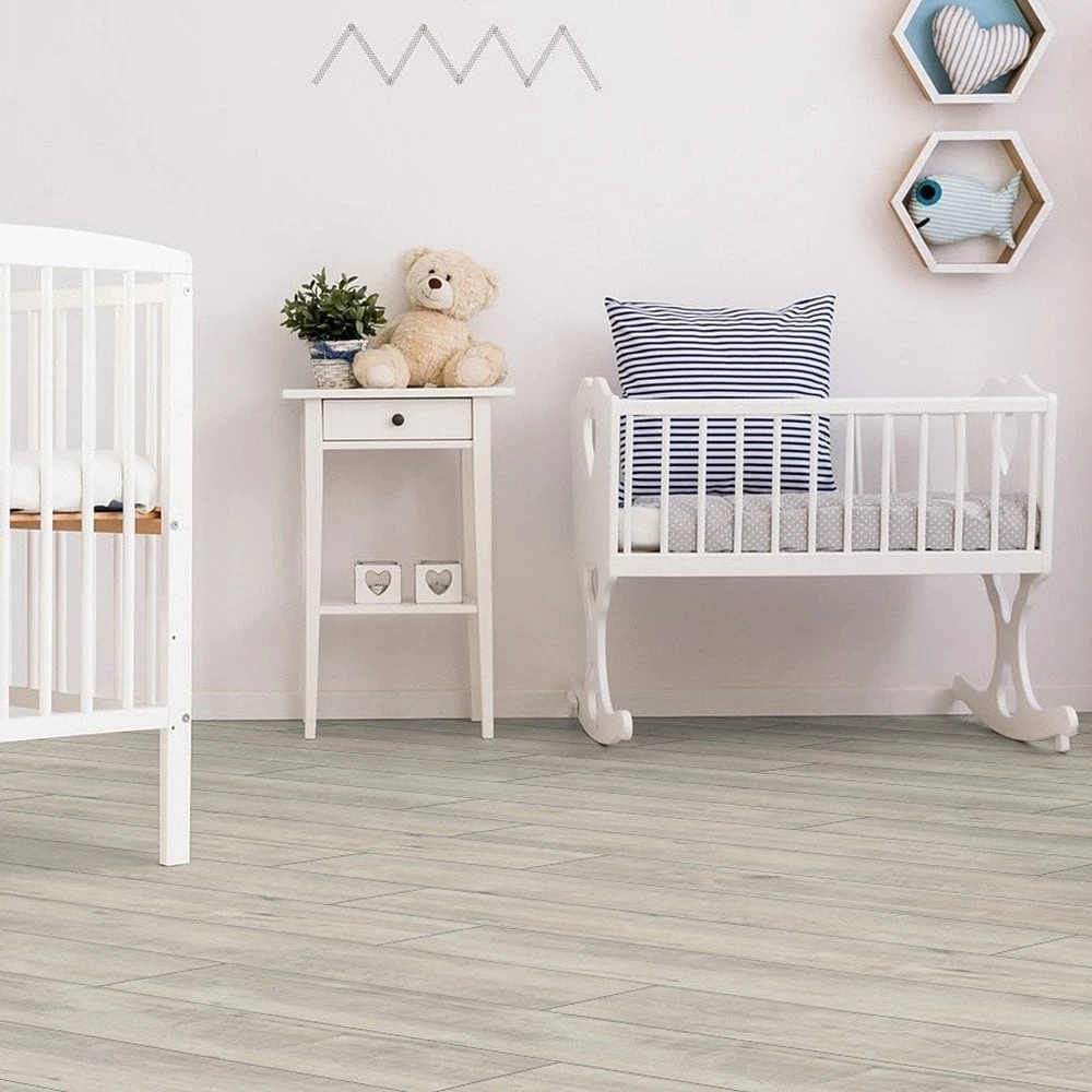 Kronotex Gala Oak White - Exquisite Plus 8mm Laminate Flooring (221380) - Image 4