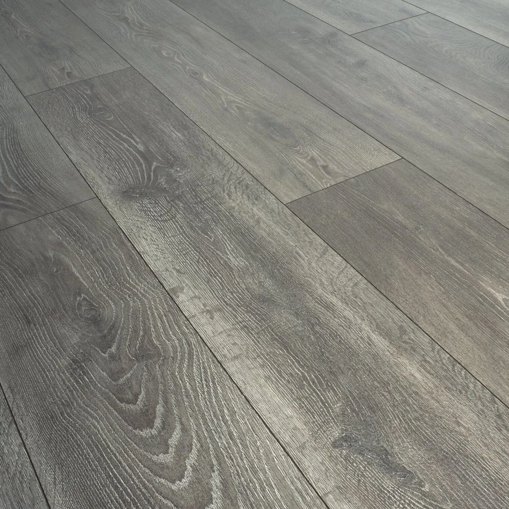 Swiss Krono Graphite Oak - Grand Selection Evolution 14mm Laminate Flooring (218900) - Image 2