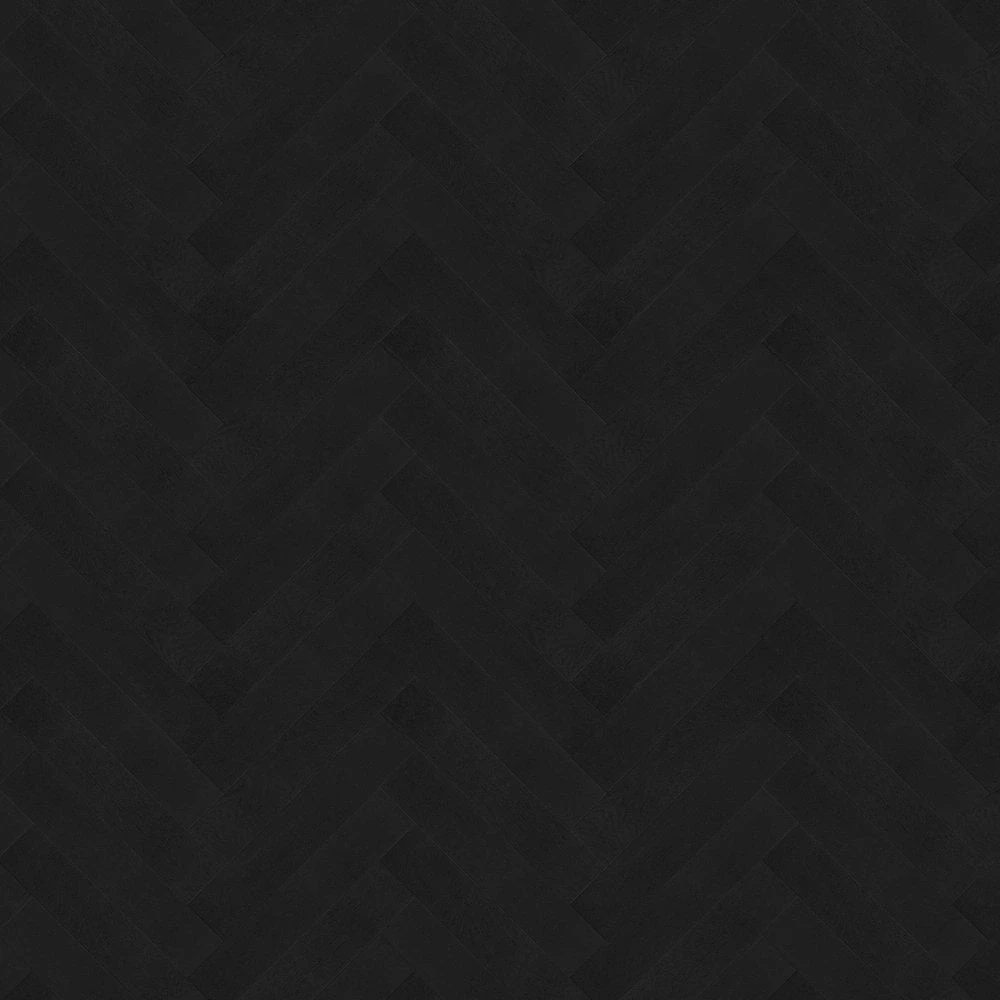 Liberty Floors Midnight Black Oak - Herringbone Parquet 14mm Engineered Real Wood Flooring (223765) - Image 4