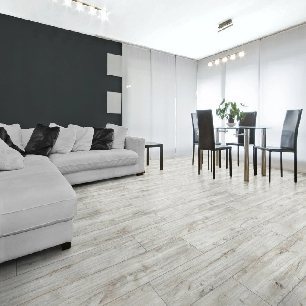 Kronotex Montmelo Creme Oak - Exquisite Plus 8mm Laminate Flooring (160207) - Image 5