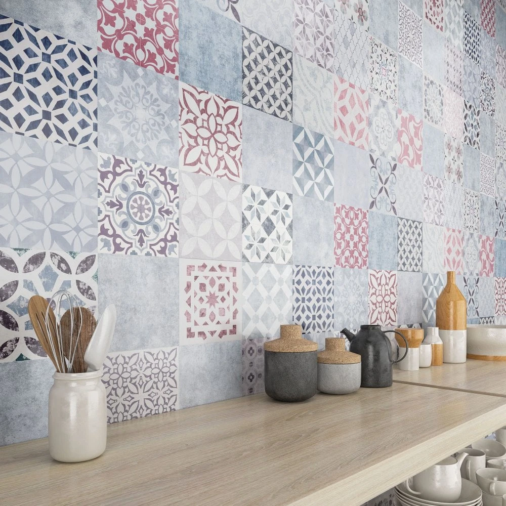 FAUS Mosaic - Retro 8mm Laminate Flooring (217073) - Image 3