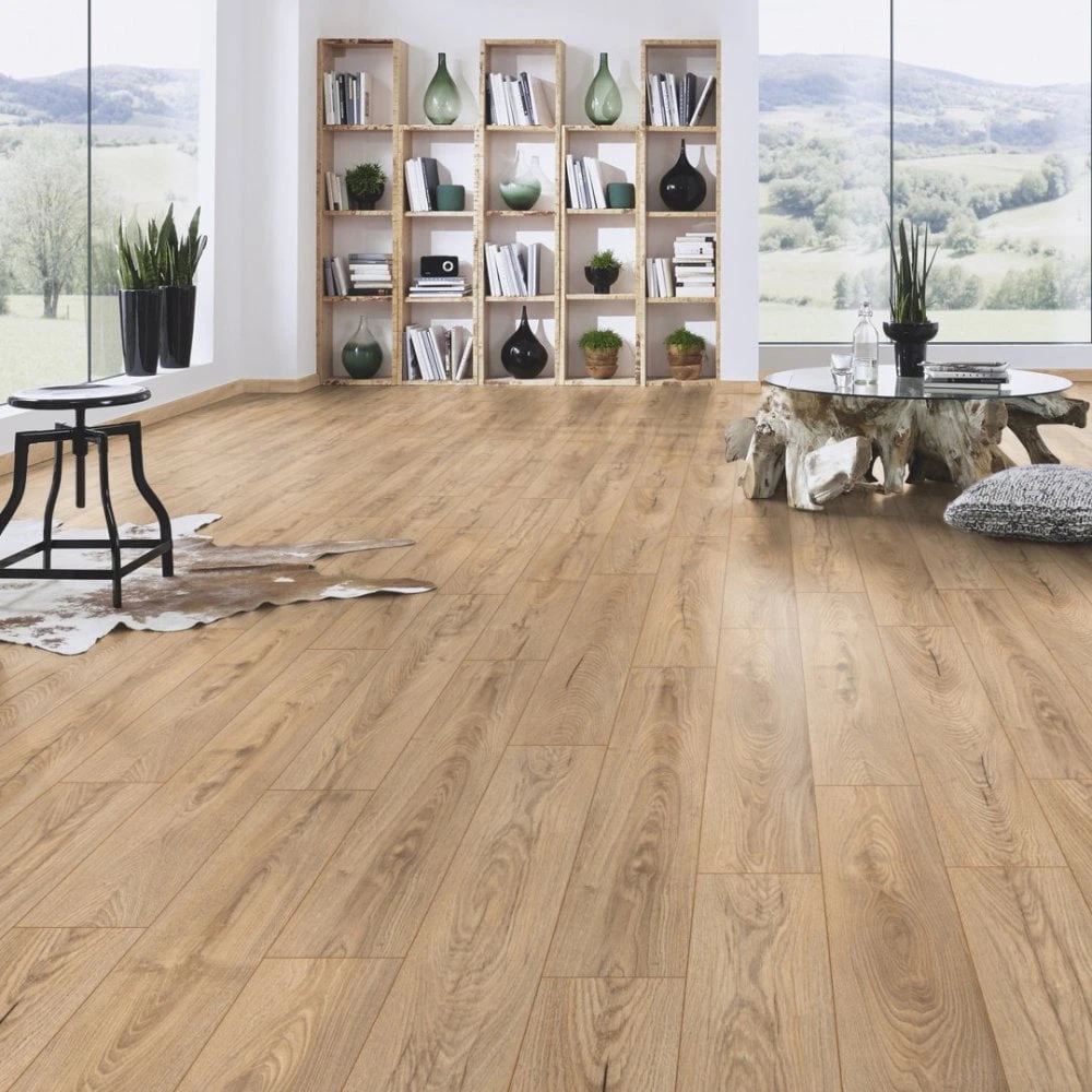 Krono Original Natural Carpenter Oak - Vintage Classic 10mm Laminate Flooring (249804) - Image 2
