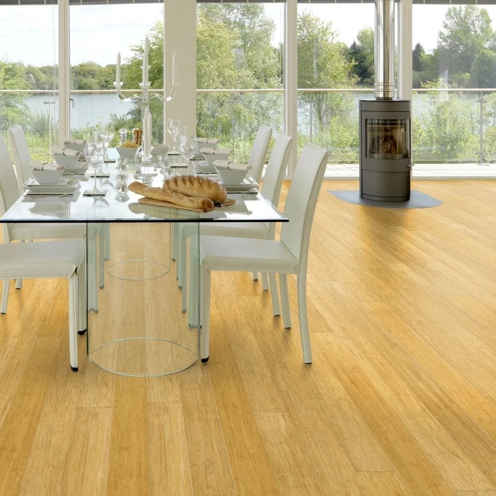 Liberty Floors Natural Strand Woven Bamboo - Classic 14mm Solid Real Wood Flooring (300841) - Image 6