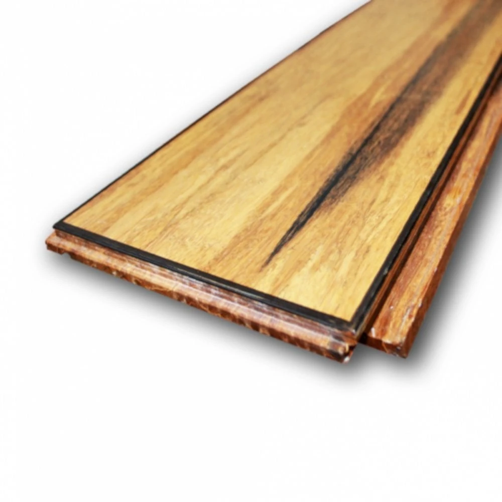 Liberty Floors Natural Strand Woven Bamboo - Rustic 14mm Solid Real Wood Flooring (300864) - Image 4