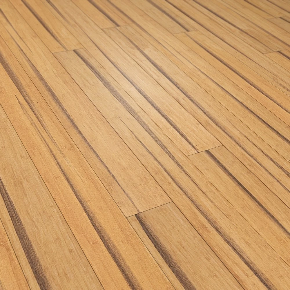 Liberty Floors Natural Strand Woven Bamboo - Rustic 14mm Solid Real Wood Flooring (300864) - Image 2