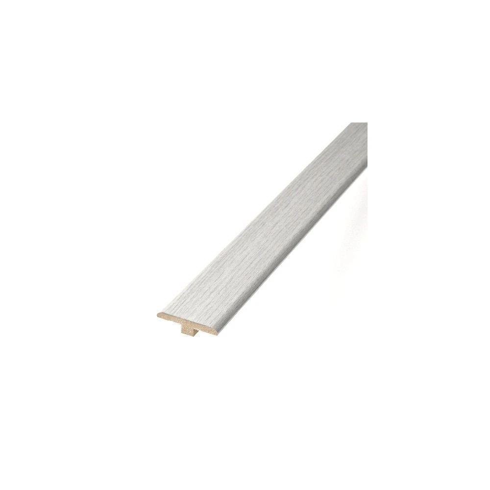 Leader Off-White Laminate Connecting Profile Door Bar (1m)