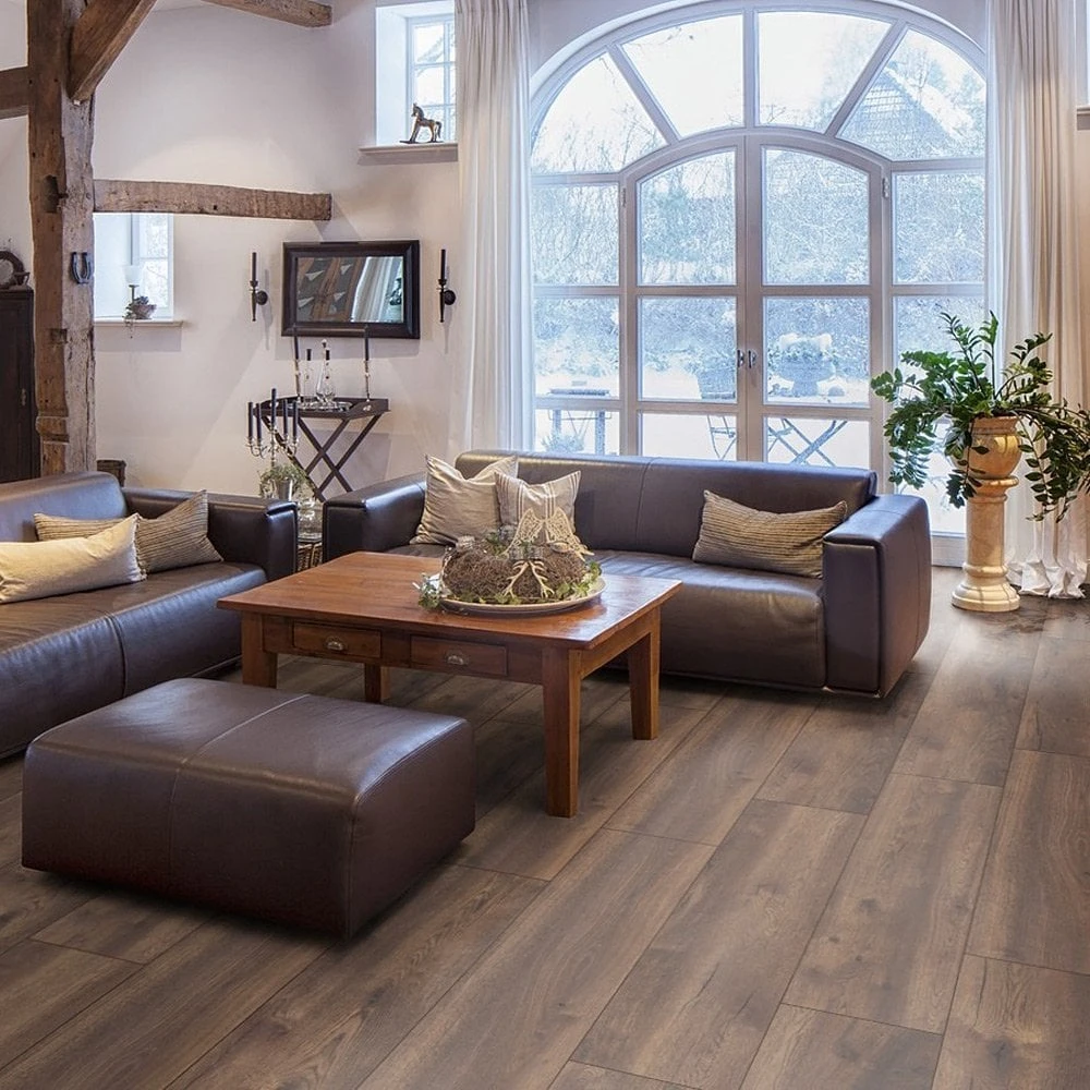 Kronotex Petterson Oak - Mega Plus Super-Wide 8mm Laminate Flooring (221385) - Image 3