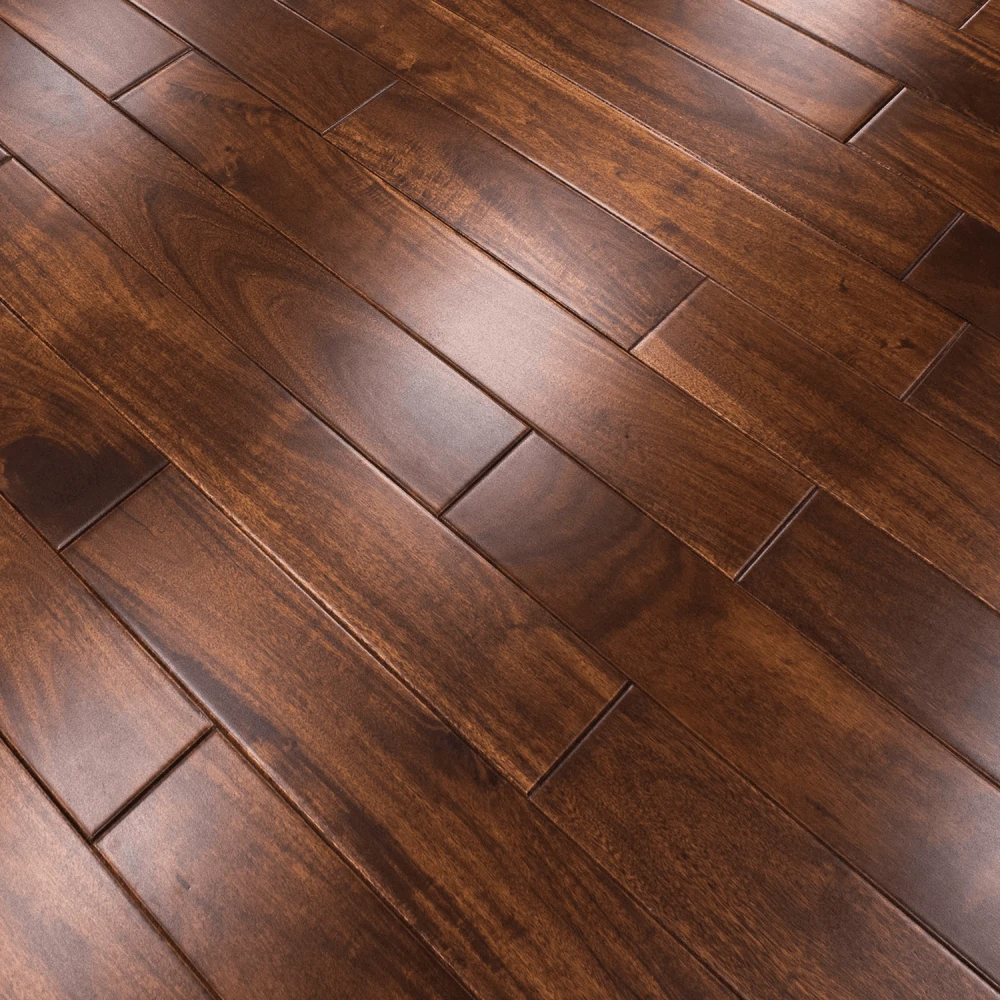 Liberty Floors Rich Acacia Asian Walnut - Classic 18mm Solid Real Wood Flooring (152679) - Image 2