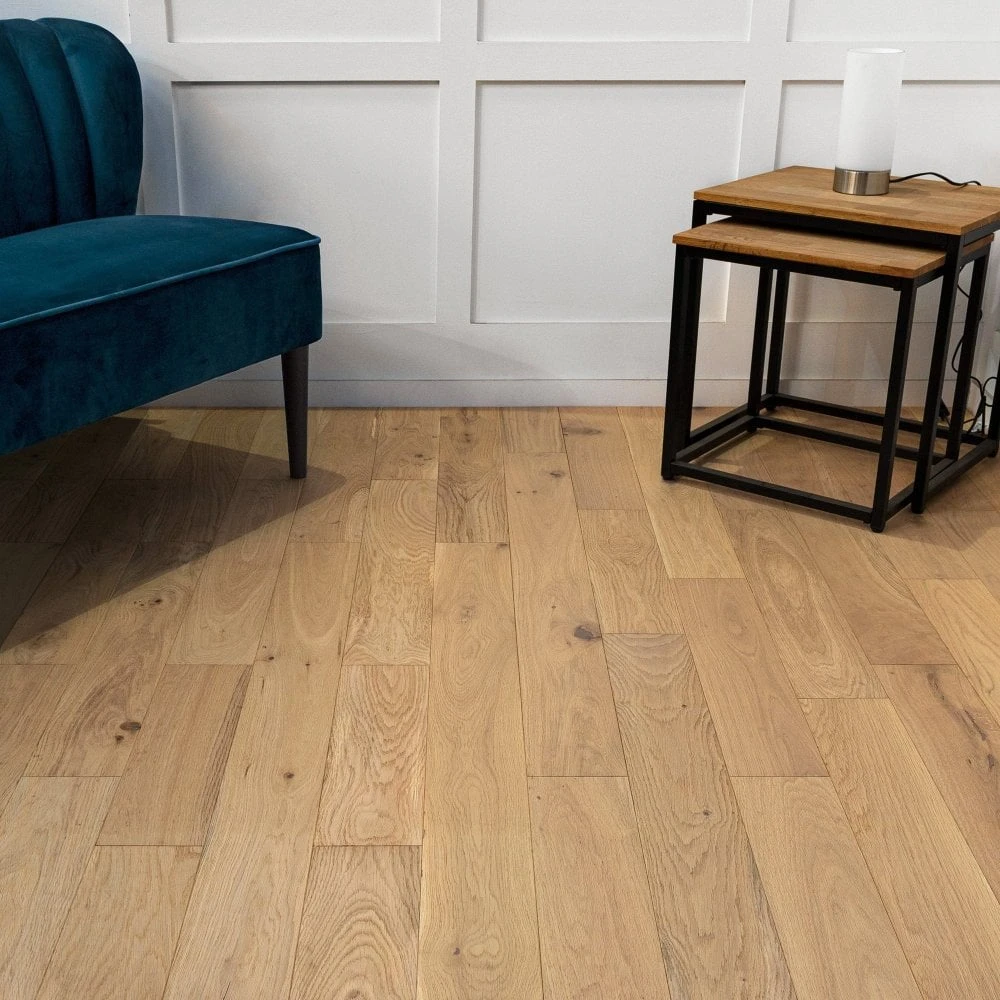 Liberty Floors Sandy Oak - Premier 14mm Engineered Real Wood Flooring (219583) - Image 4