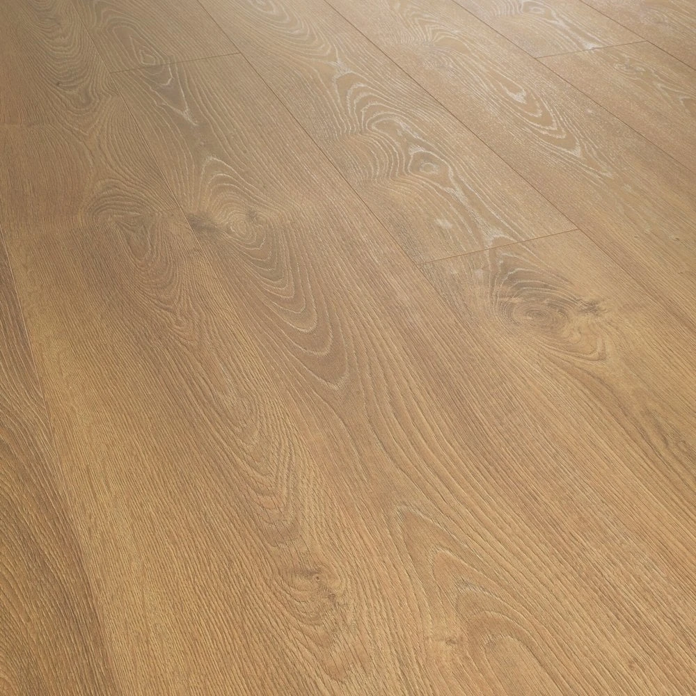 Swiss Krono Verbier Oak - Solid Chrome 12mm Laminate Flooring (218893) - Image 2