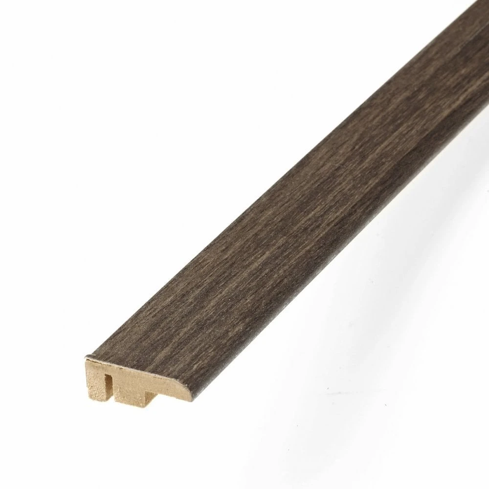 Leader Walnut Laminate End Profile Door Bar (1m)